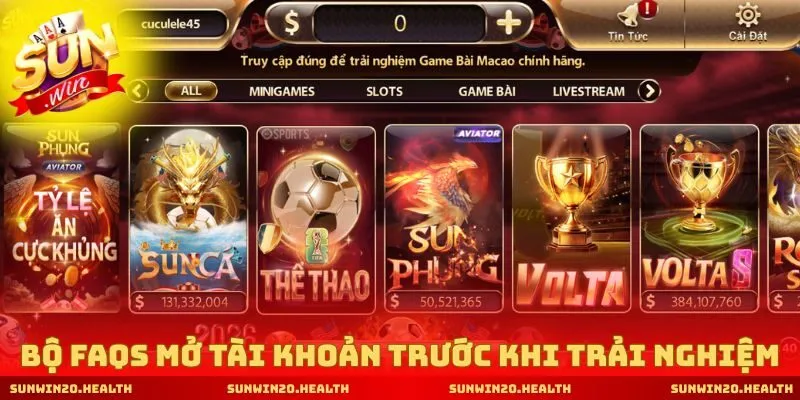 Bộ hỏi đáp mở tài khoản trước khi trải nghiệm